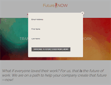 Tablet Screenshot of futureleadernow.com